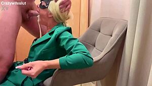 dirty fetishist secretary crazywifeslut stole her bosss panties and regretted it rough facefuck with puke and vomit