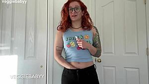Taboo step-sister wants to fulfill your asshole eating fetish - full video on veggiebabyy manyvids