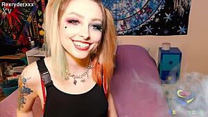 the joker fucks harley quinn hard in this cosplay trailer