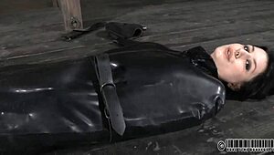 hotty receives senseless caning from her master