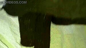 Close up view of intense anal play