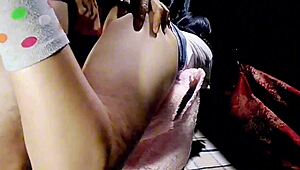 colegiala mexicana masturbates and gets fucked by rector