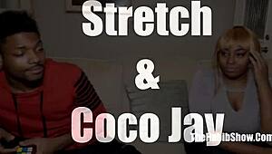 coco jay sexy 18yr newbie fucked by stretch