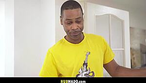 The horny housemate gets into action
