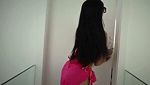 yasmina khan gets double penetration and black kiss from brothers