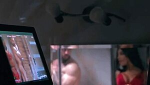 horny martina gets wild during backstage shoot