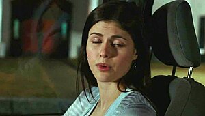 alexandra daddario shows natural assets in scenes