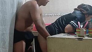 mexicana sexo anal en la cocina apurate mi jefa