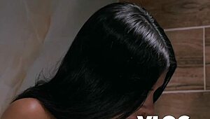 horny martina gets wild during backstage shoot