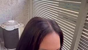 sex at waterfall with wife neighbor ends indoors