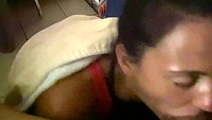 Balcony Blow Job With Big Cock