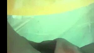 Ebony Teen Masturbates Hard