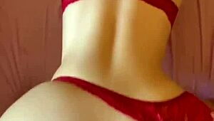 do you think that my ass looks bigger wearing red