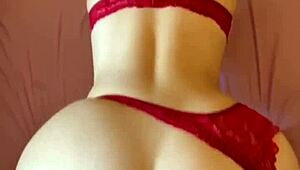 do you think that my ass looks bigger wearing red