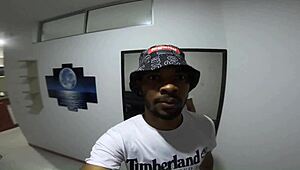 random night met girl on the streets ask for food to eat went back to her place naughty whore grab my dick in bathroom