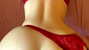 do you think that my ass looks bigger wearing red