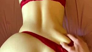 do you think that my ass looks bigger wearing red