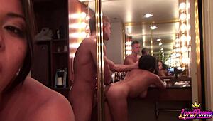Sexy pornstar adrianna luna fucks in hotel