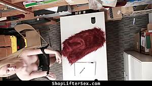 darcie belle caught shoplifting and fucked hard now