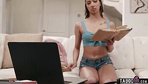 kimora quin asian teen babysitter caught blowing husband cock