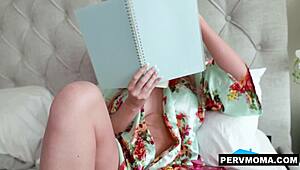 stepmom danielle renae sucks me on camera
