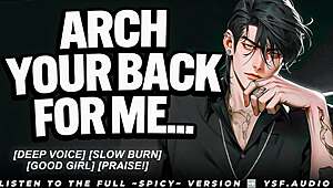 Dominant boyfriend fingers you awake with moaning asmr
