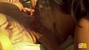 two rich girls get a deep massage that only makes them horny