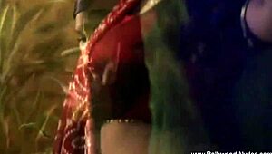 lovely skinny woman dances to seduce her lover