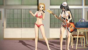 K-on girls dancing