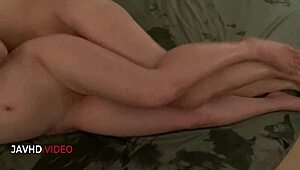 seductive jav wife gives a hot blowjob show