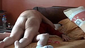 fucking secretly with stepbrother and he cums inside my pussy with his big cock