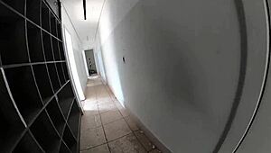 a polícia apareceu entre gritos e risos bastidores sem cortes do halloween 2025