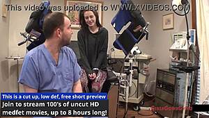 Relaxation gynecology - lainey patient spreads in hospital exam
