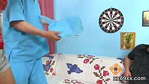 doctor examines and deflowers virgin teen hymen