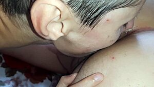 I enjoy licking my girlfriends big ass during hot analingus