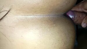 sexo caseiro ele gozou gostoso na minha bundinha
