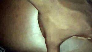 chocolate dick slides in wet chocolate pussy?