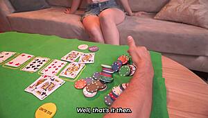 a game between friends gets hotter and ends with great sex