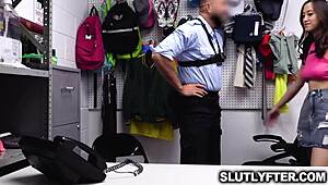 alexia rides will pounders huge meat at work