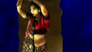Sensual Oriental Movements In Erotic Babes Body