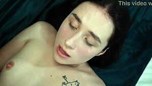 brittany andrews pounds laurie wallace with strap on