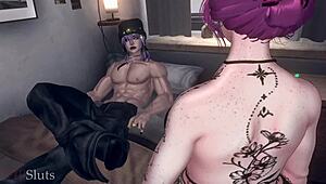 Vipsluts - Jealous Girlfriend Gives A Sloppy Deepthroat Blowjob To Make Up For Her Attitude