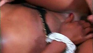 Black maid gets fucked in uniform scene