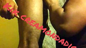 want me slobbing this huge dick for facial