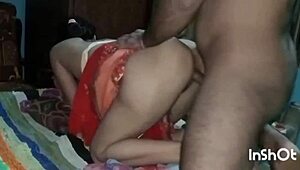 Indian hot girl was fucked on the cot indian desi porn videos