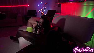 Renne rose bounces her body while jax fucks her in reverse cowgirl