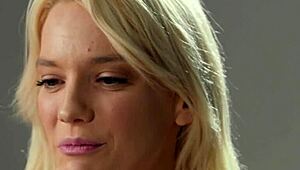 big fake tits blonde milf kenna james masturbated after hot interview