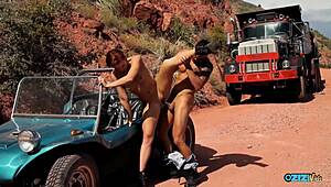 The outdoor off road trip allowed moans only