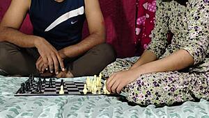 stepbrother fucking hard with stepsister with hindi dirty talk