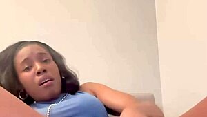 Solo Pussy Riding With My Dildo Feels So Good
